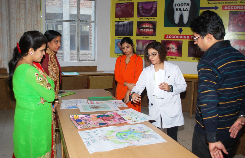 Poster Making Competition – JCD Dental College, Sirsa